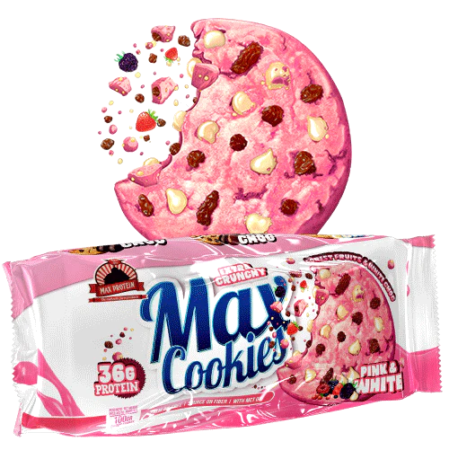 MAX COOKIES PINK & WHITE BIG