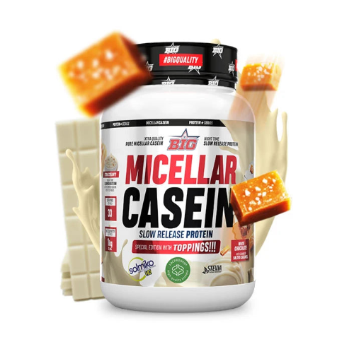 CASEINA CHOCOLATE BLANCO Y CARAMELO SALADO BIG