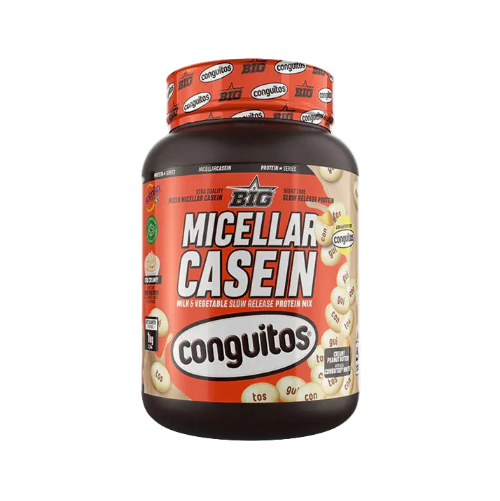 CASEINA CONGUITOS BLANCOS PEANUT BUTTER 1KG BIG