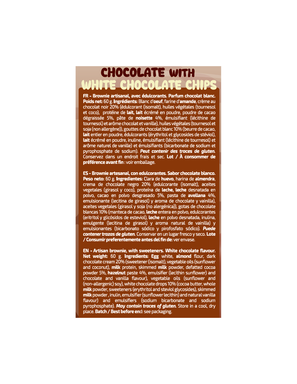 PROTEIN BROWNIE IO.GENIX