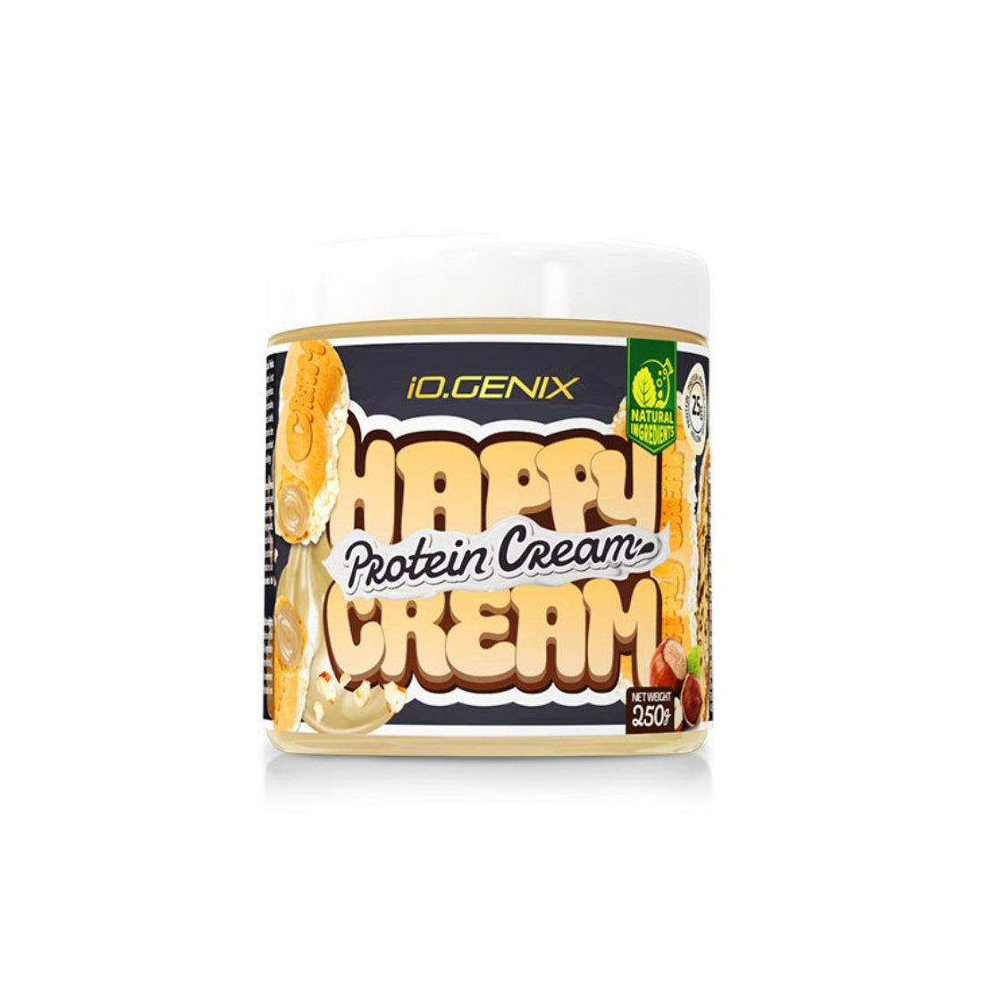 PROTEIN CREAM HAPPY CREAM WHITE 250GR IO.GENIX