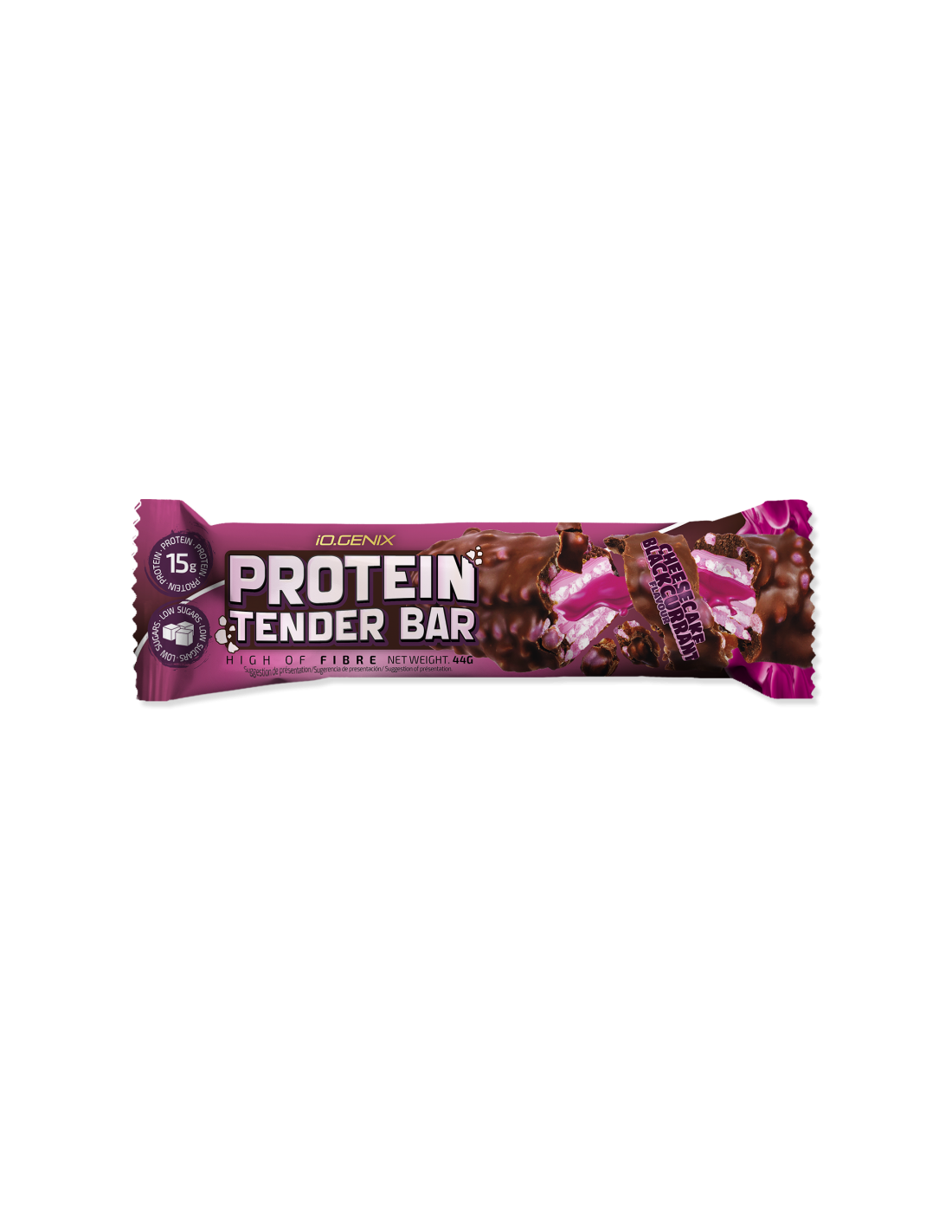 PROTEIN TENDER BAR 42GR IOGENIX