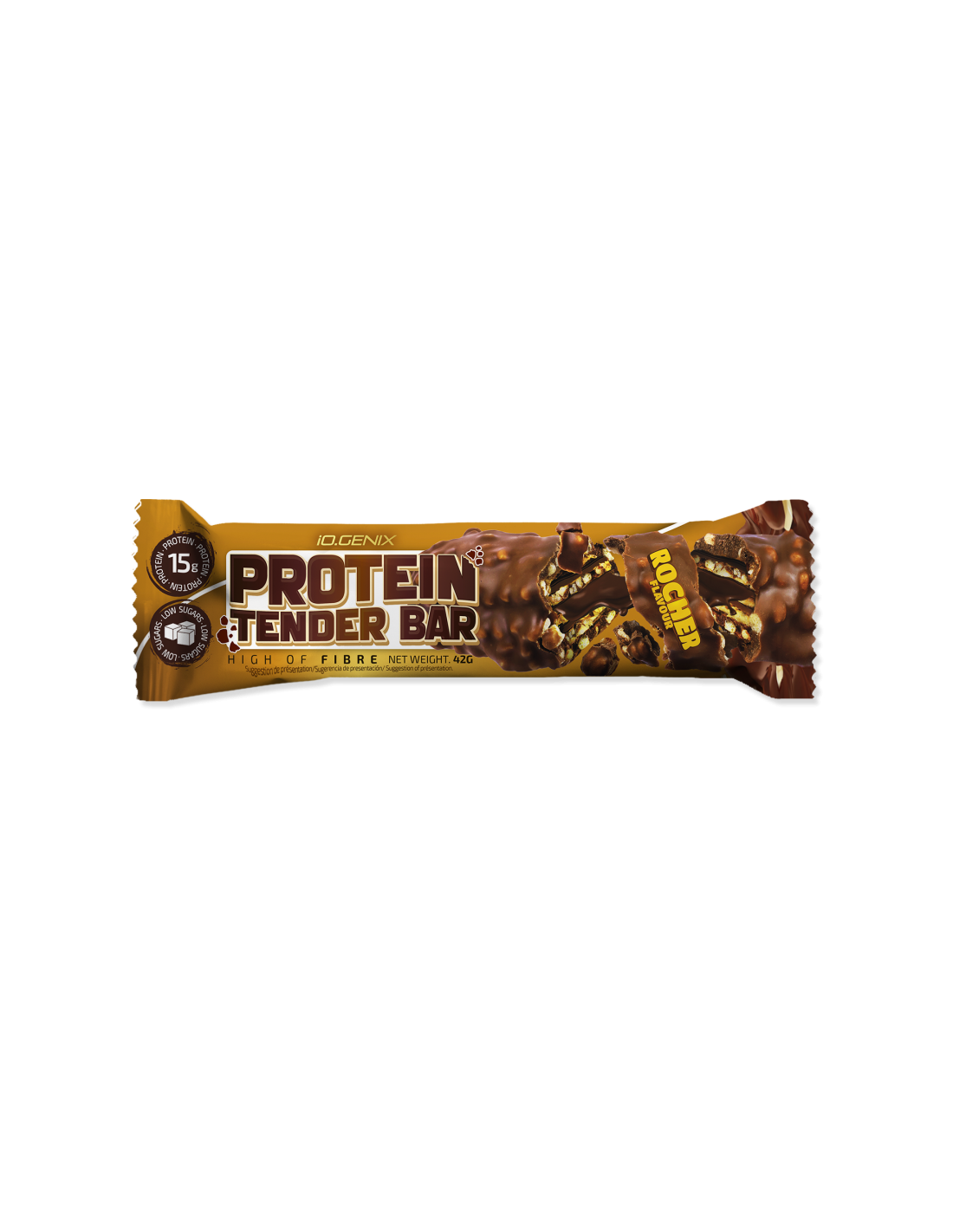 PROTEIN TENDER BAR 42GR IOGENIX