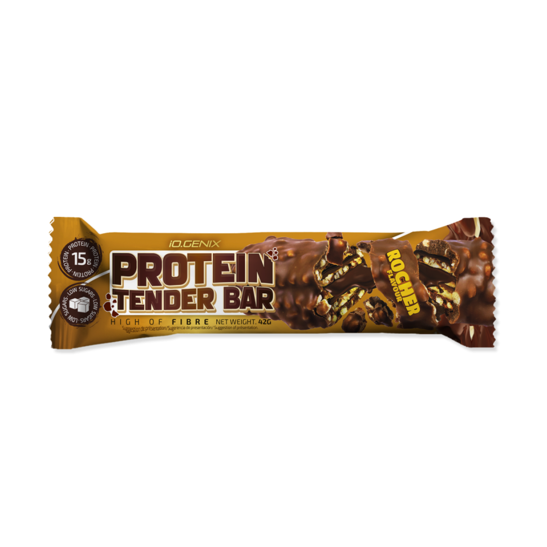 PROTEIN TENDER BAR 42GR IOGENIX