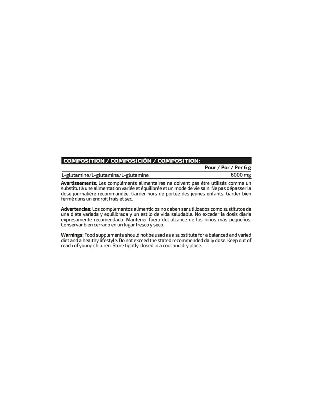PURE GLUTAMINE 500GR IO.GENIX