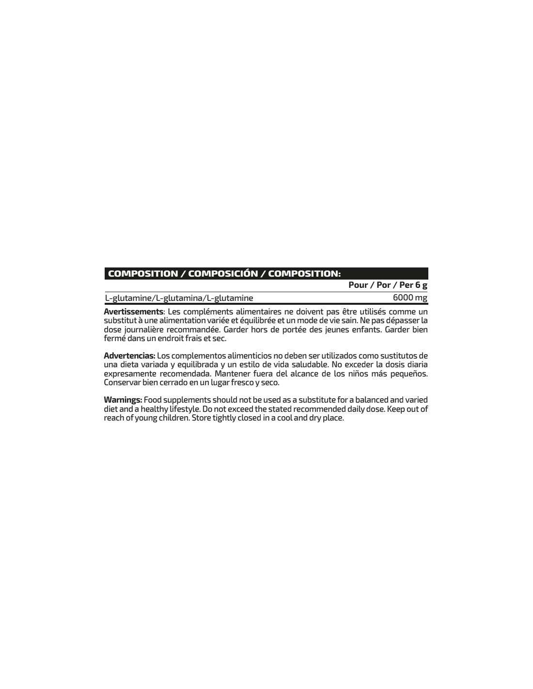 PURE GLUTAMINE IO.GENIX
