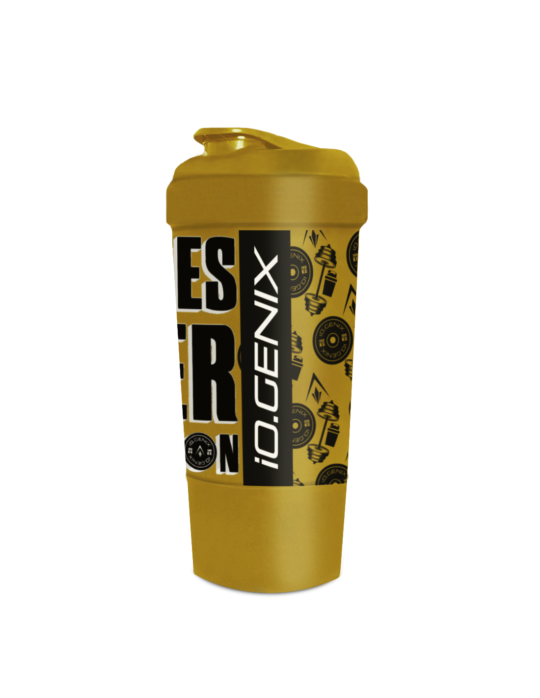 SHAKER GOLD 500ML IO.GENIX