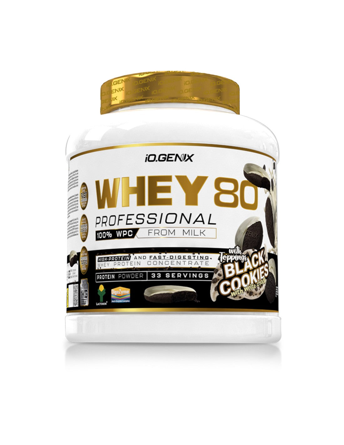 WHEY BLACK COOKIES Y CHOCOLATE BLANCO IO.GENIX