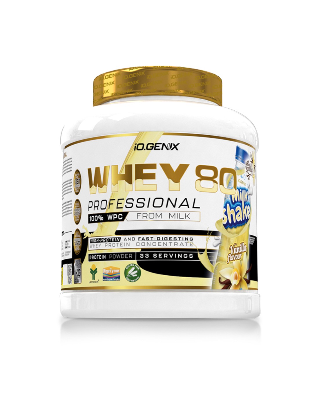 WHEY VAINILLA MILKSHAKE IO.GENIX