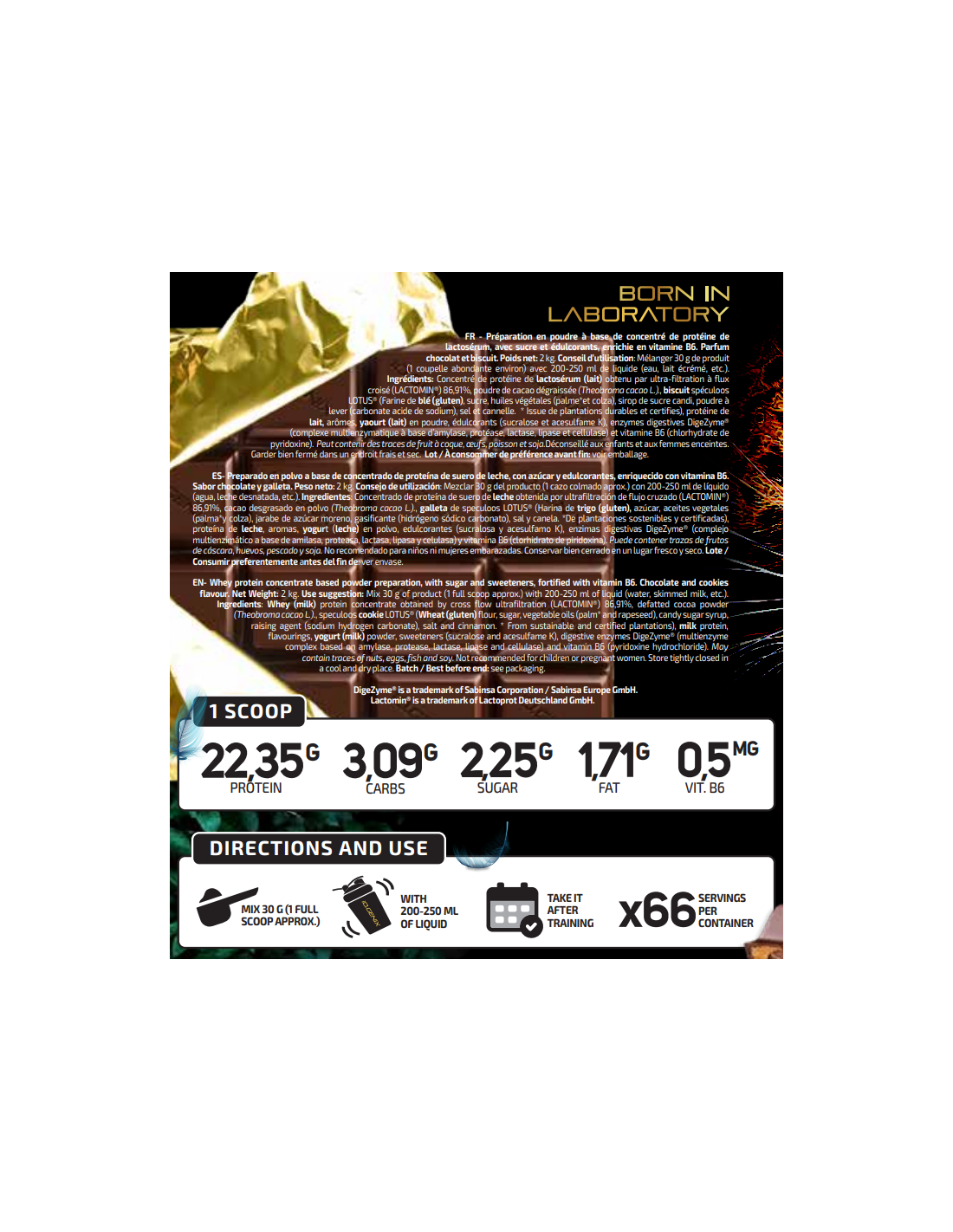 WHEY CHOCOLATE AMAZONICO IO.GENIX