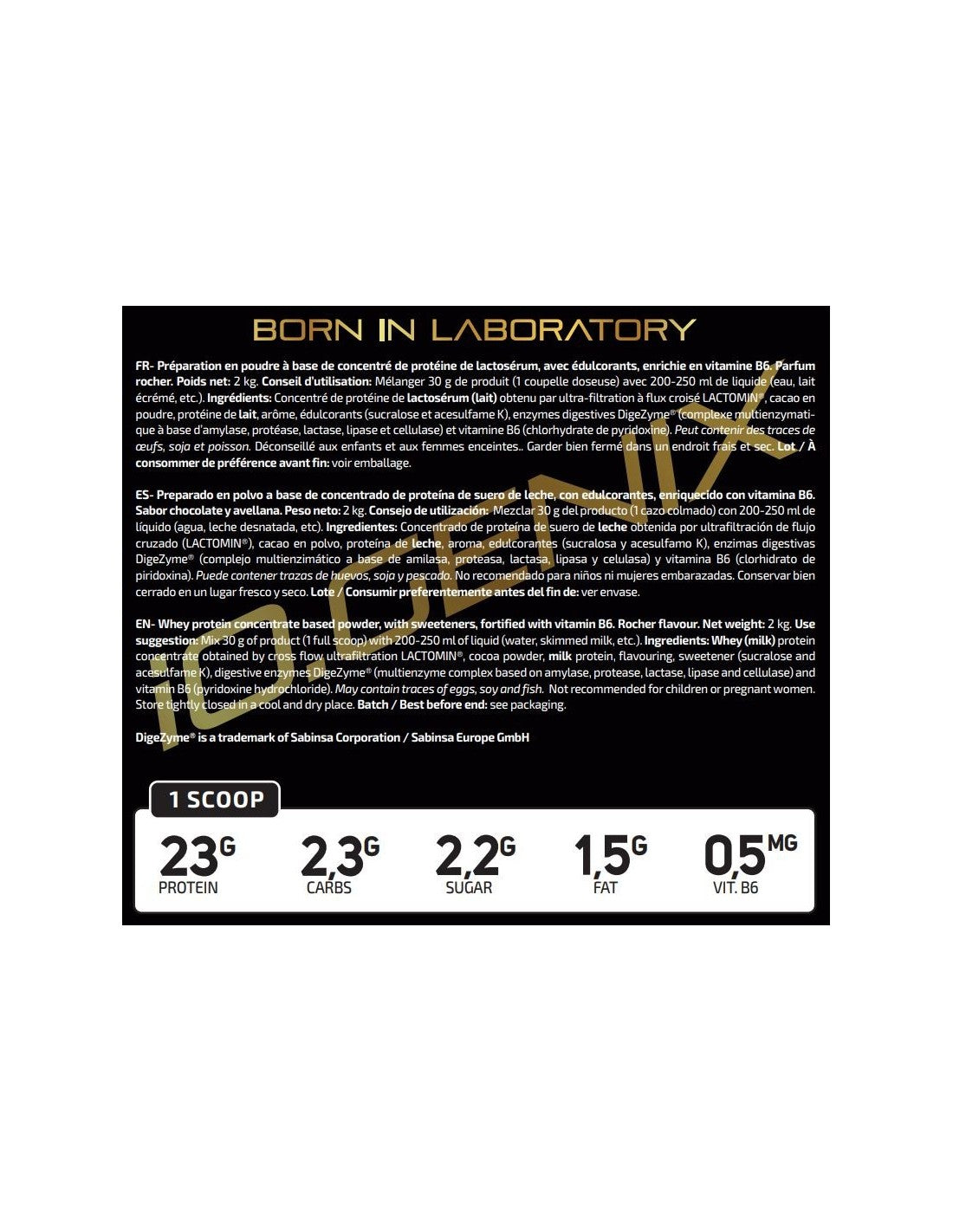 WHEY BONBON ROCHER IO.GENIX