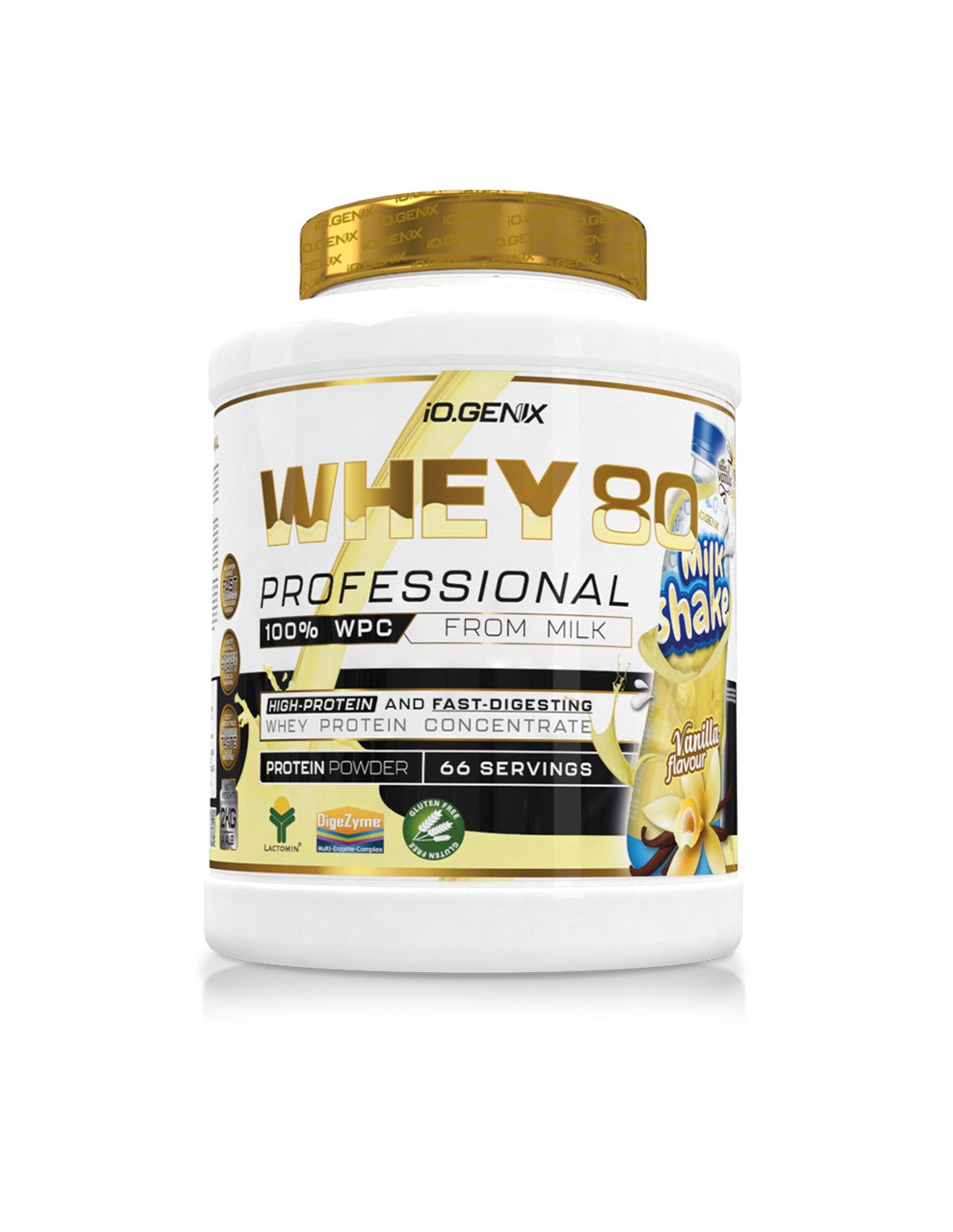 WHEY VAINILLA MILKSHAKE IO.GENIX