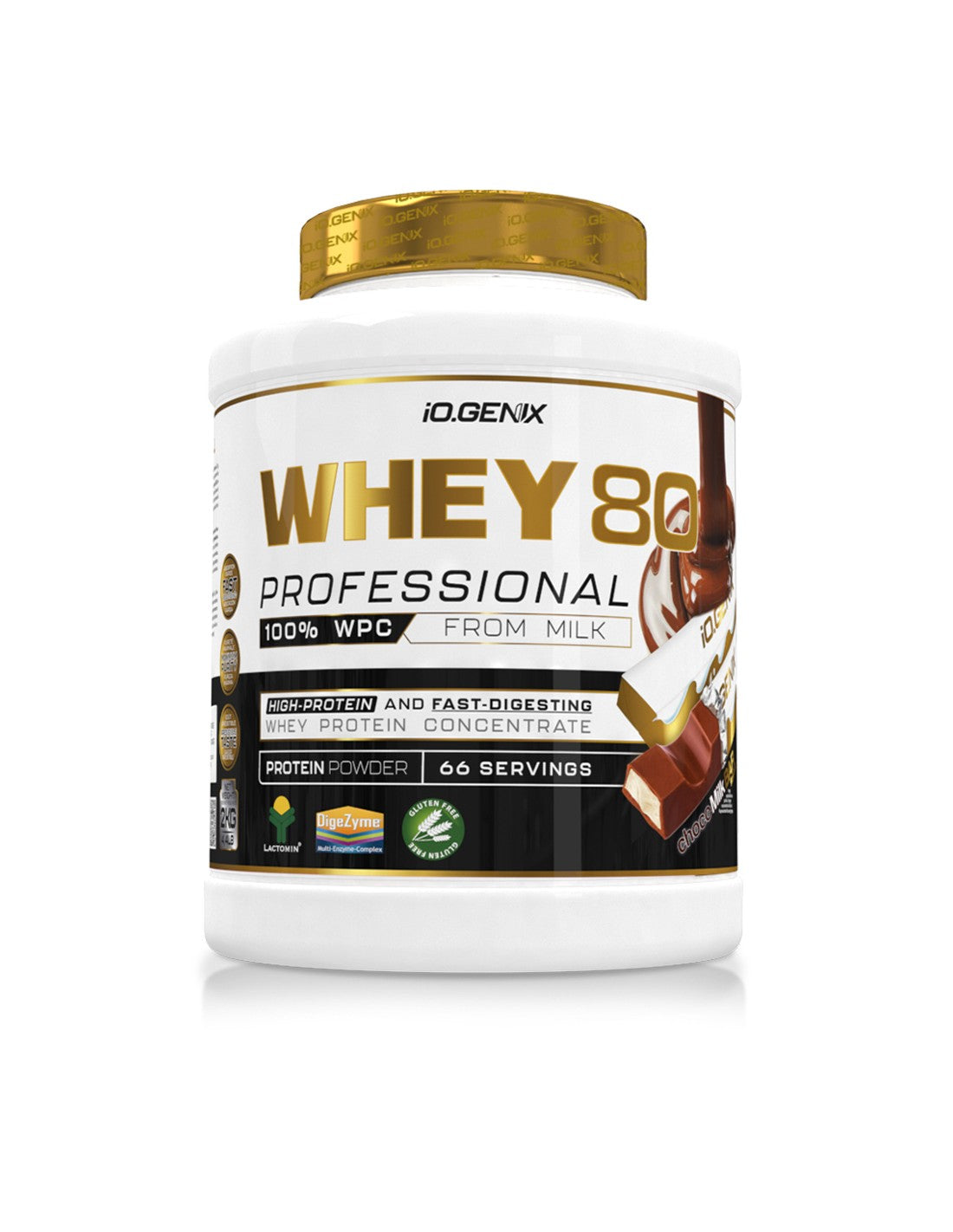 WHEY CHOCO MILK BAR IO.GENIX