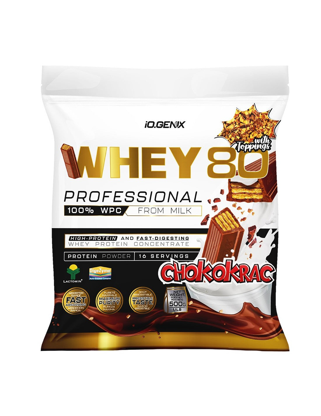 WHEY CHOKOKRAC IO.GENIX