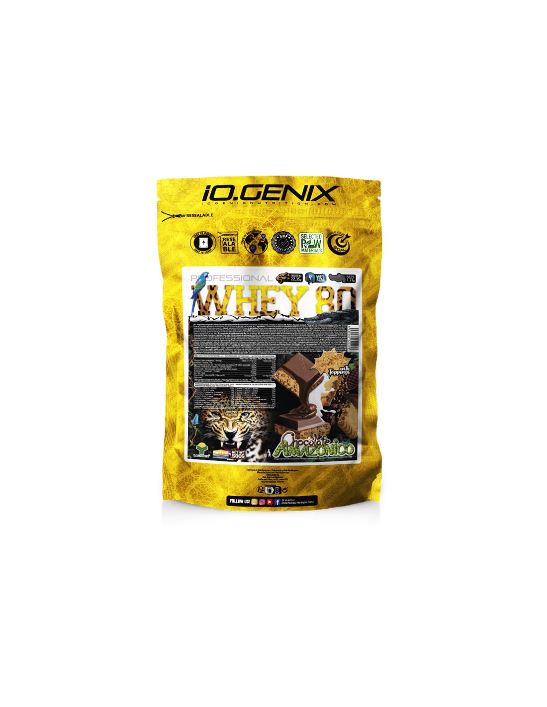 WHEY CHOCOLATE AMAZONICO IO.GENIX