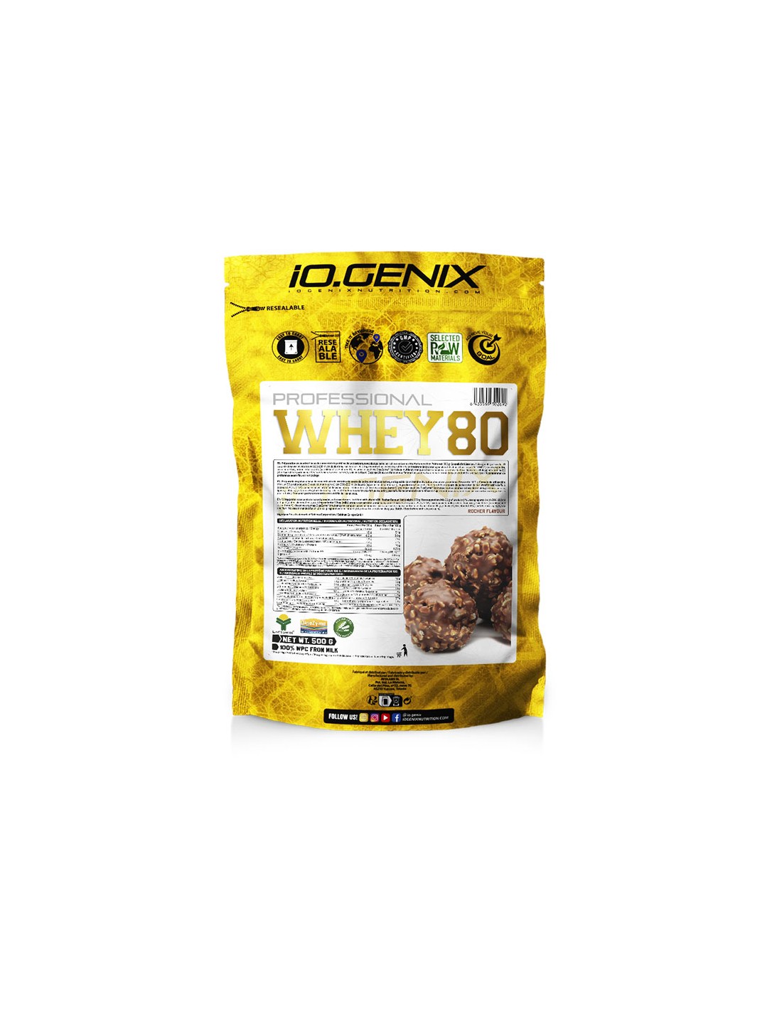 WHEY BONBON ROCHER IO.GENIX